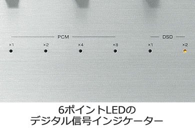 6ポイントLEDのデジタル信号インジケーター画像