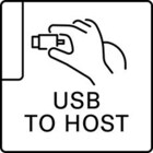 USB TO HOST端子