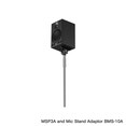Yamaha Powered Monitor Speaker MSP3A and Mic Stand Adaptor BMS-10A