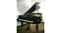 明治時代のグランドピアノ