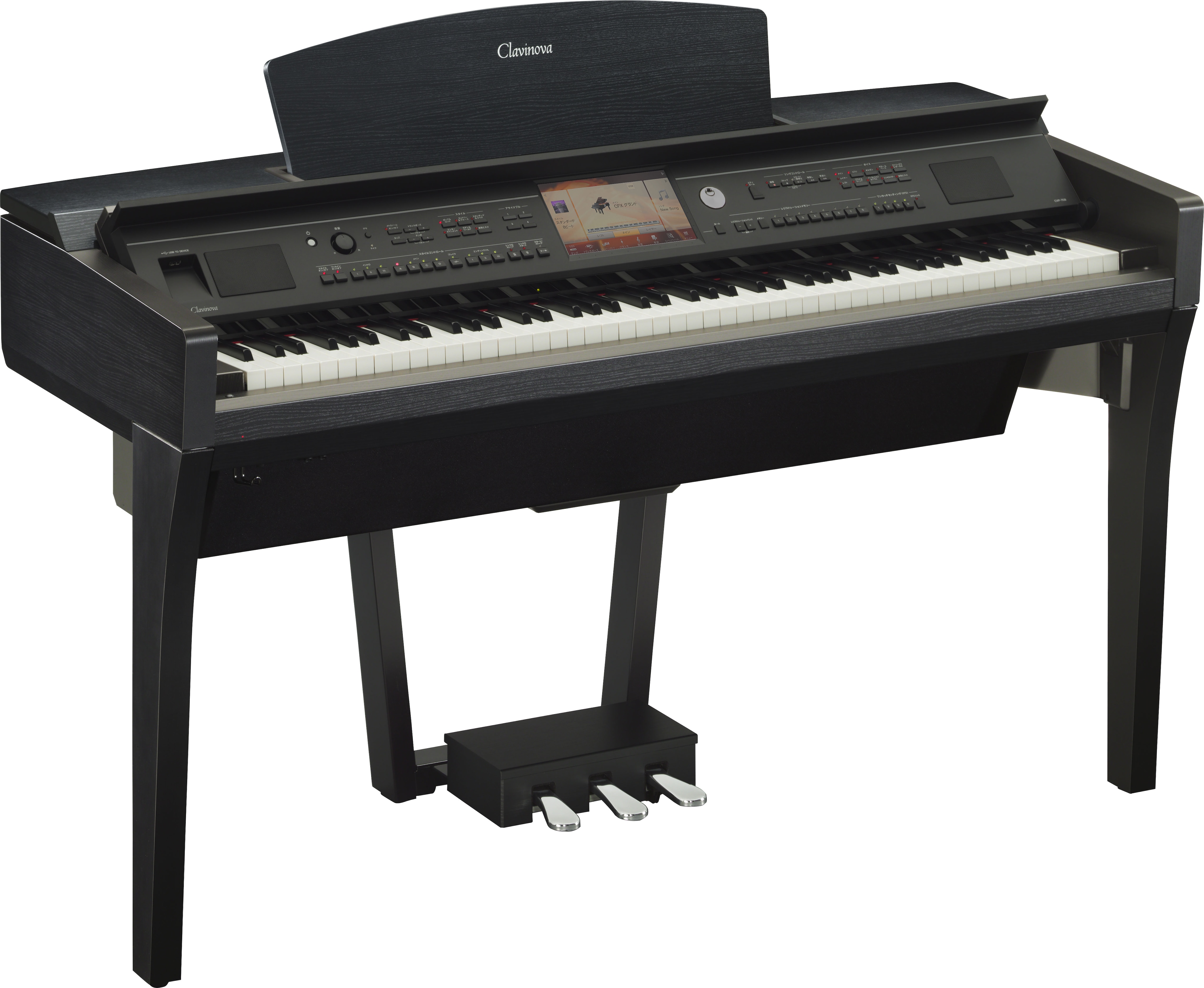 YAMAHA クラビノーバ 電子ピアノ 生産終了色 - 鍵盤楽器
