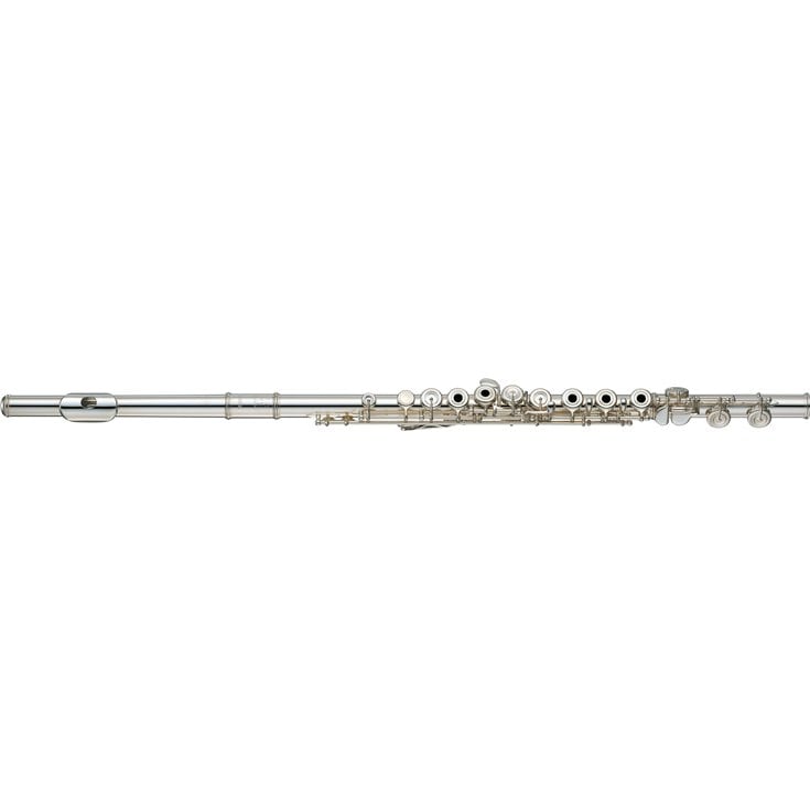 F514-T12-1087 YAMAHA ヤマハ 楽器 管楽器 フルート シルバー YFL-211 ハードケース付き 音楽⑥