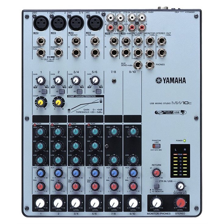 色移り有り 【正常稼働品】YAMAHA USB MIXING STUDIO MW10c