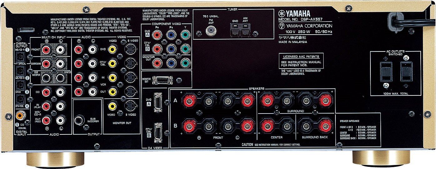 YAMAHA AVアンプ DSP-AX757 - アンプ