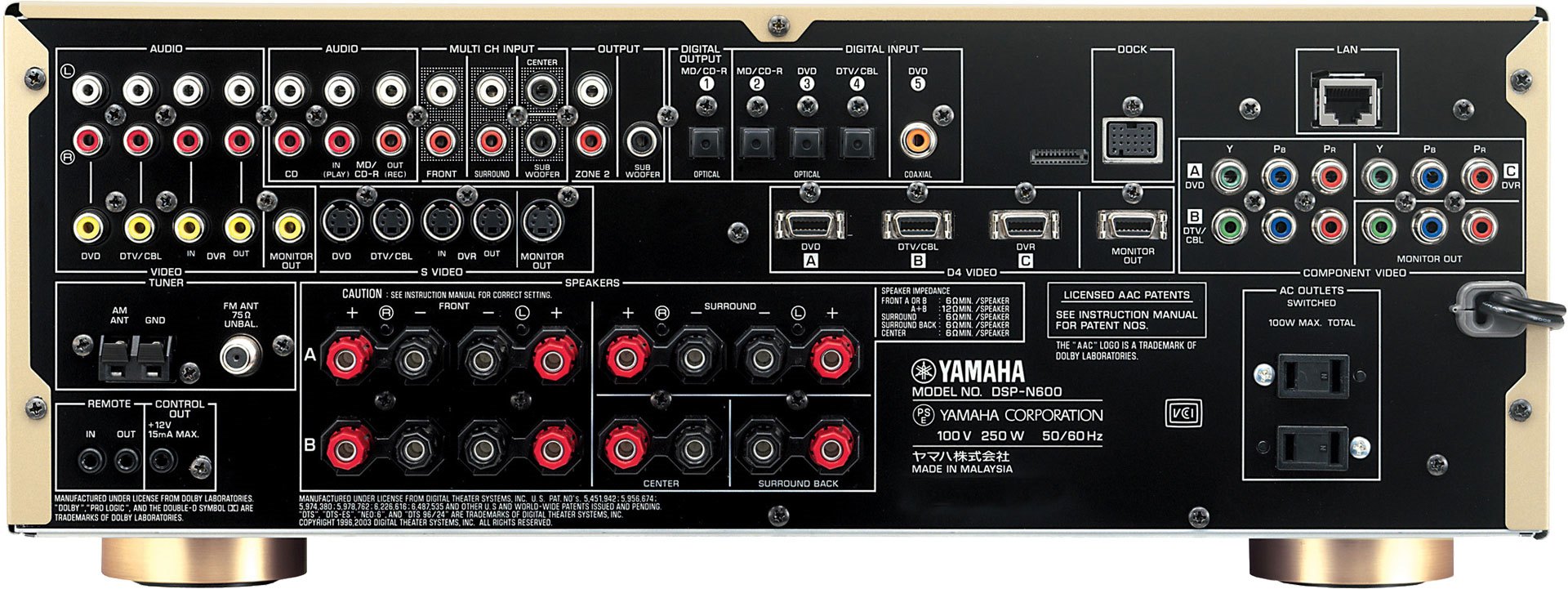 ヤマハ | DSP-N600 - AVアンプ - 概要
