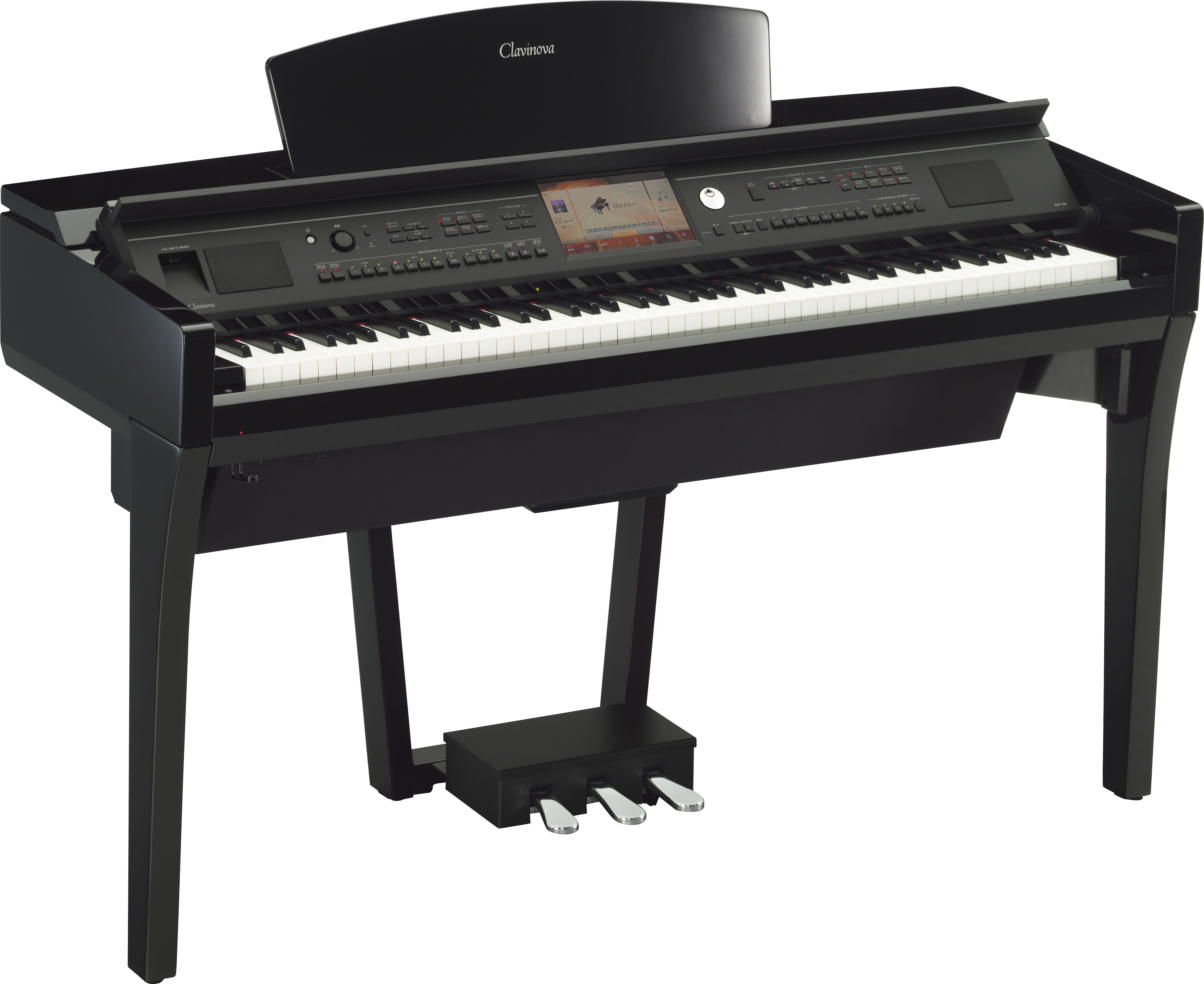 送料無料 ヤマハ CVP-709PE クラビノーバ 定価61万円 電子ピアノ