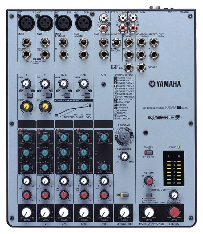 ヤマハ | MW8CX - AUDIOインターフェース／MIDIインターフェース - 概要