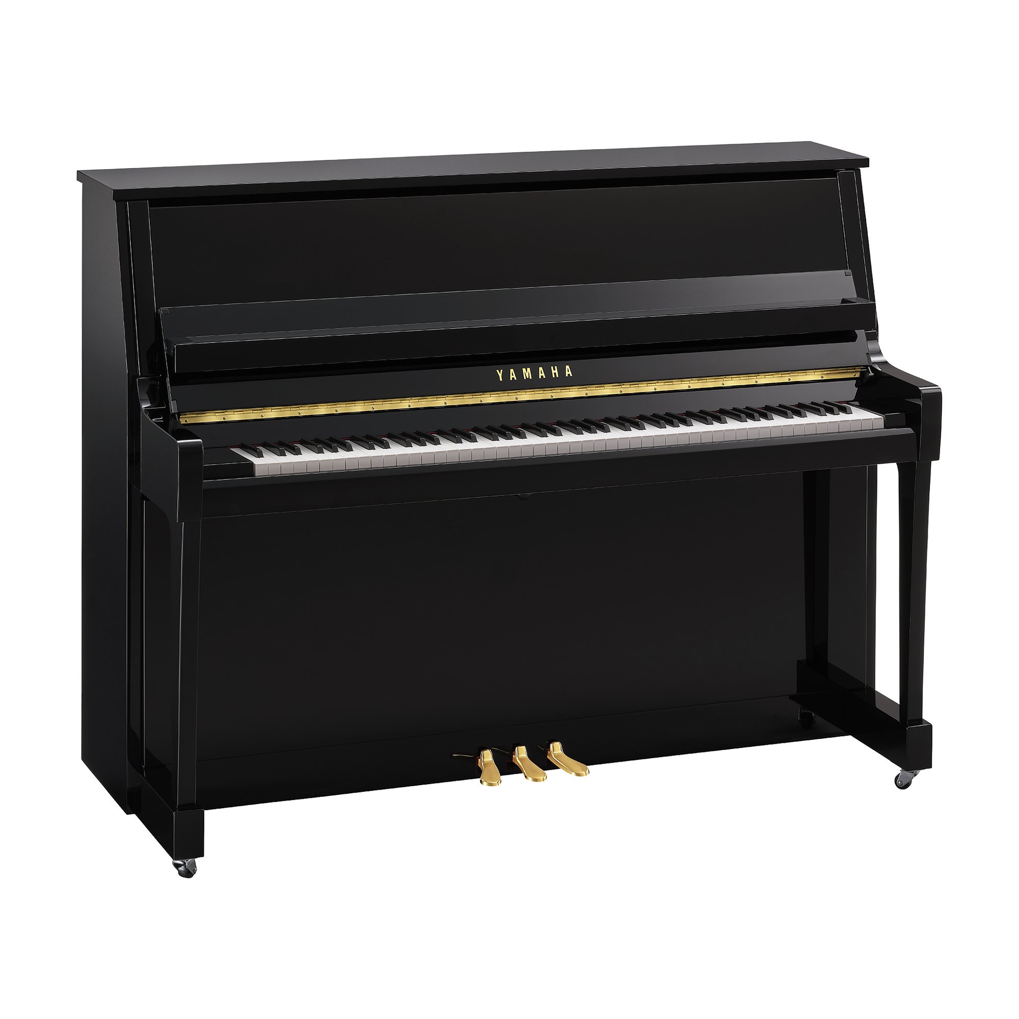 ◆光沢のある黒色のYAMAHAアップライトピアノ、椅子付き、美品◆ ヤマハ | YUSシリーズ - アップライトピアノ - 概要