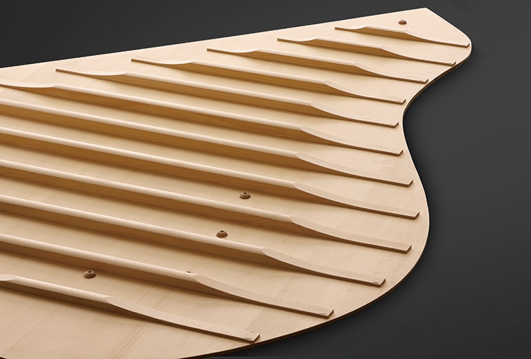 espressivo専用の響板の特長画像