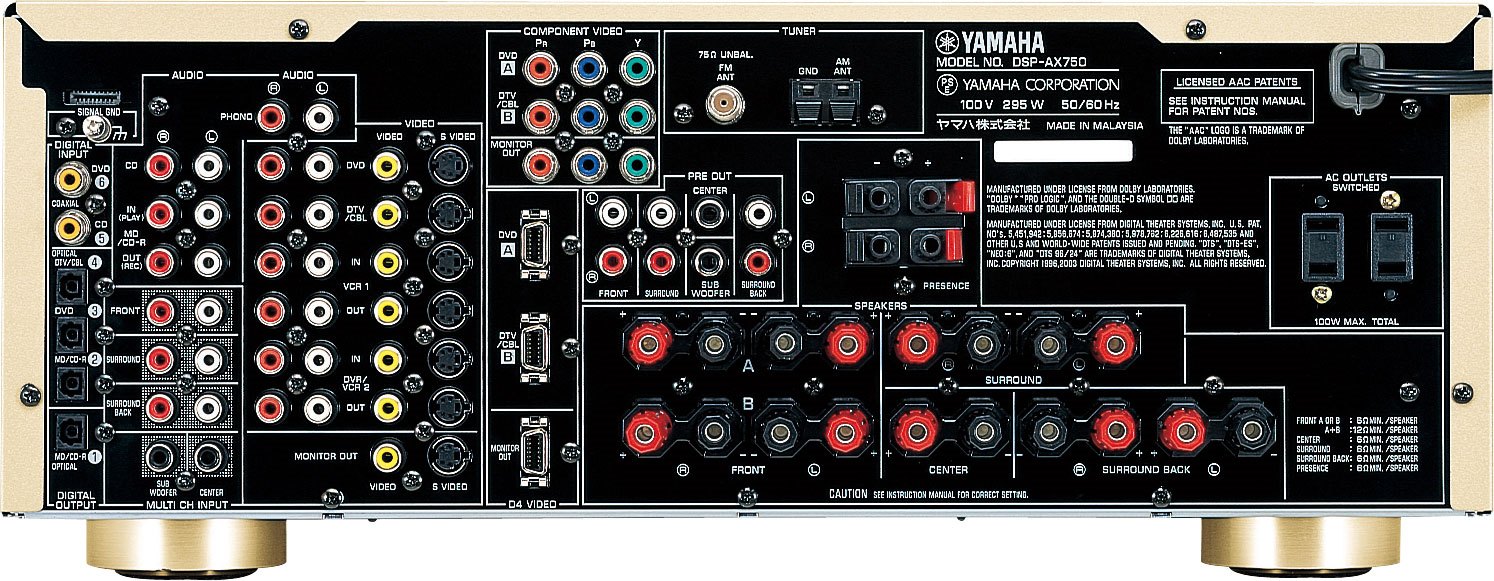 ヤマハ | DSP-AX750 - AVアンプ - 概要
