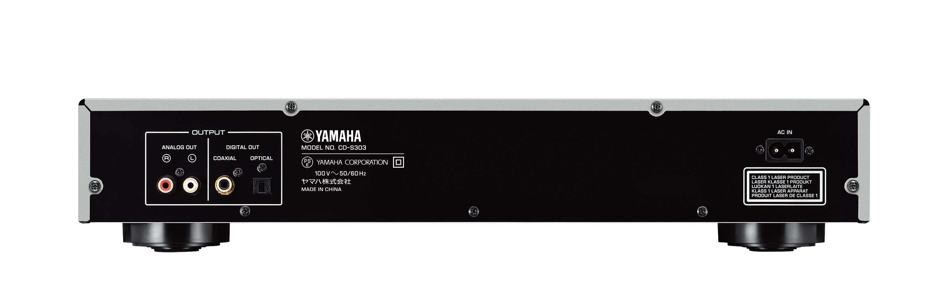 22750円 国内外の人気！ YAMAHA - CD-S303 ブラック CDプレーヤー 在庫有り即納