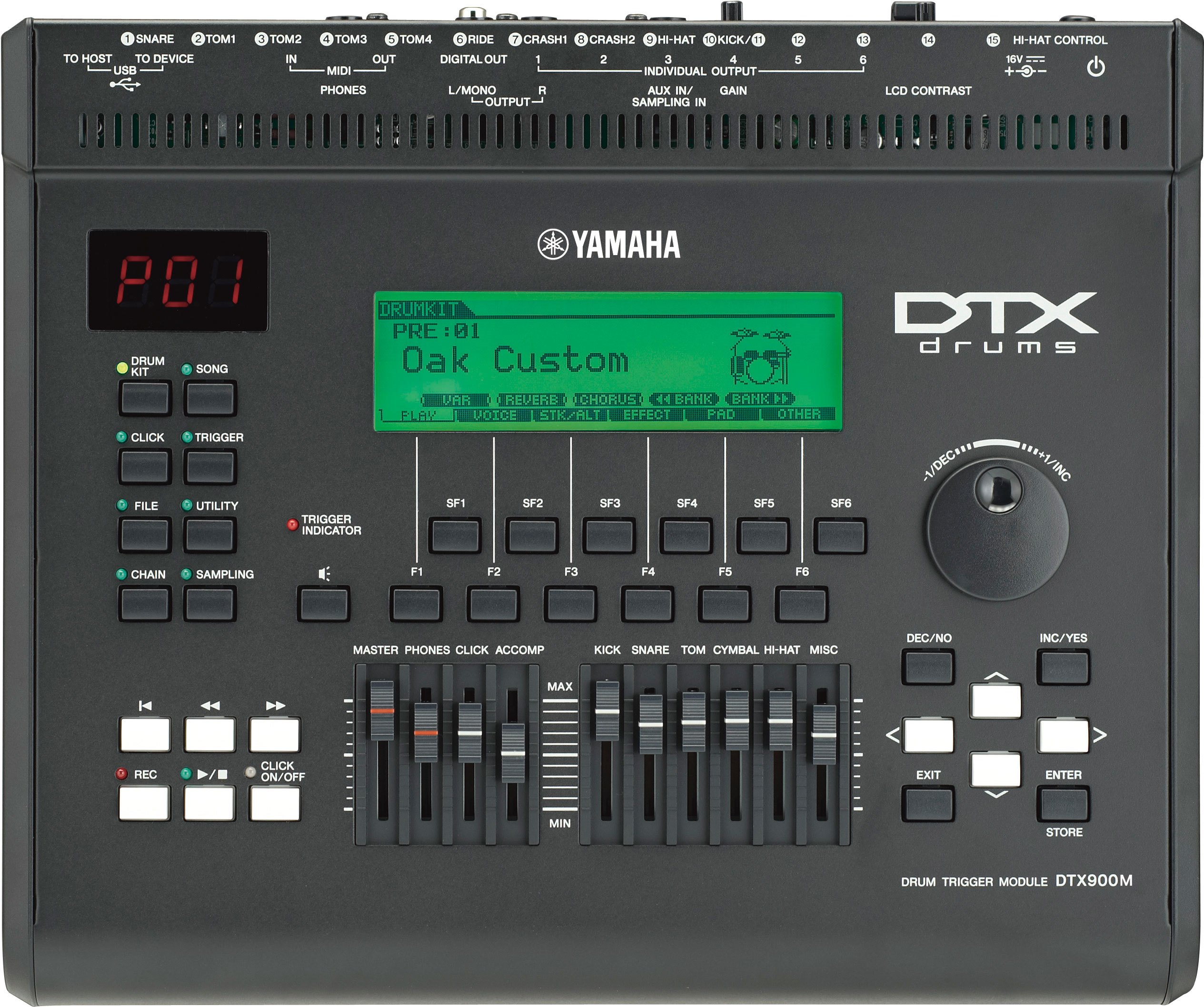 DTX900M - トリガーモジュール - 概要 - ヤマハ
