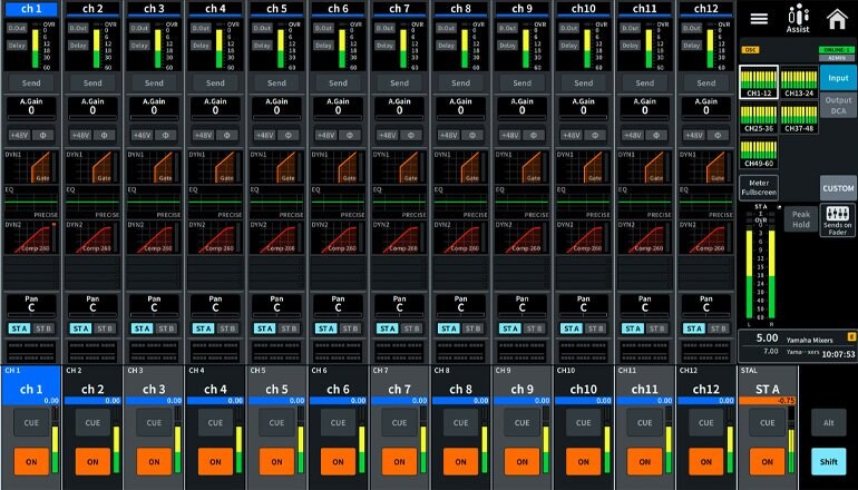 Bay L/C画面：Overview（DM5シリーズ）