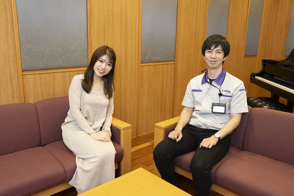 南さんと篠原さん笑顔の写真