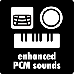 ナチュラルなPCMサウンドで奥行きと広がりをプラス