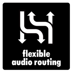 あらゆる会場や配信環境に合わせた出力設定