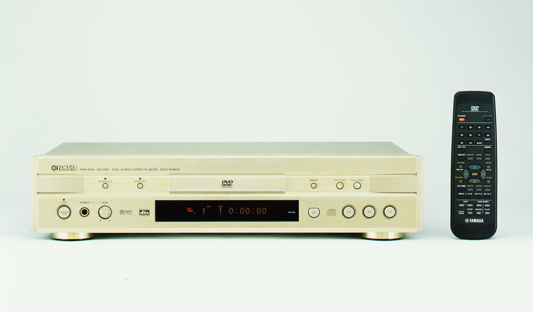 YAMAHA DVD-S1200 シルバー DVDプレーヤー【美品】 Victor(オーディオ) YAMAHA DVD-S1200 〓 ヤマハの高級フル