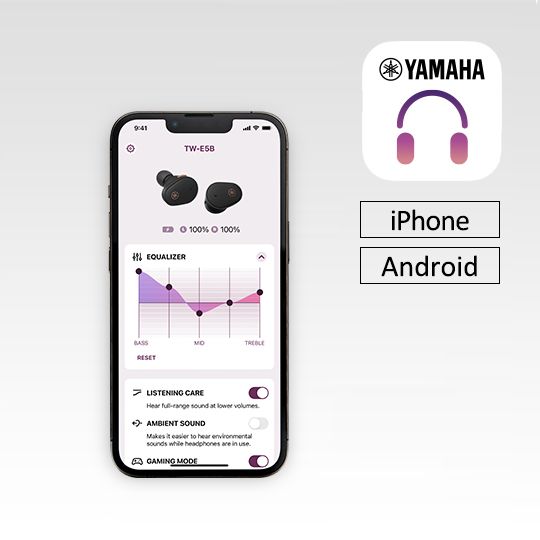 ヤマハ | TW-E7B - ヘッドホン・イヤホン - App