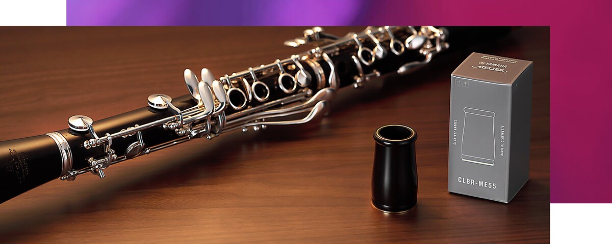 B♭/Aクラリネット用オプションバレルのキービジュアル
