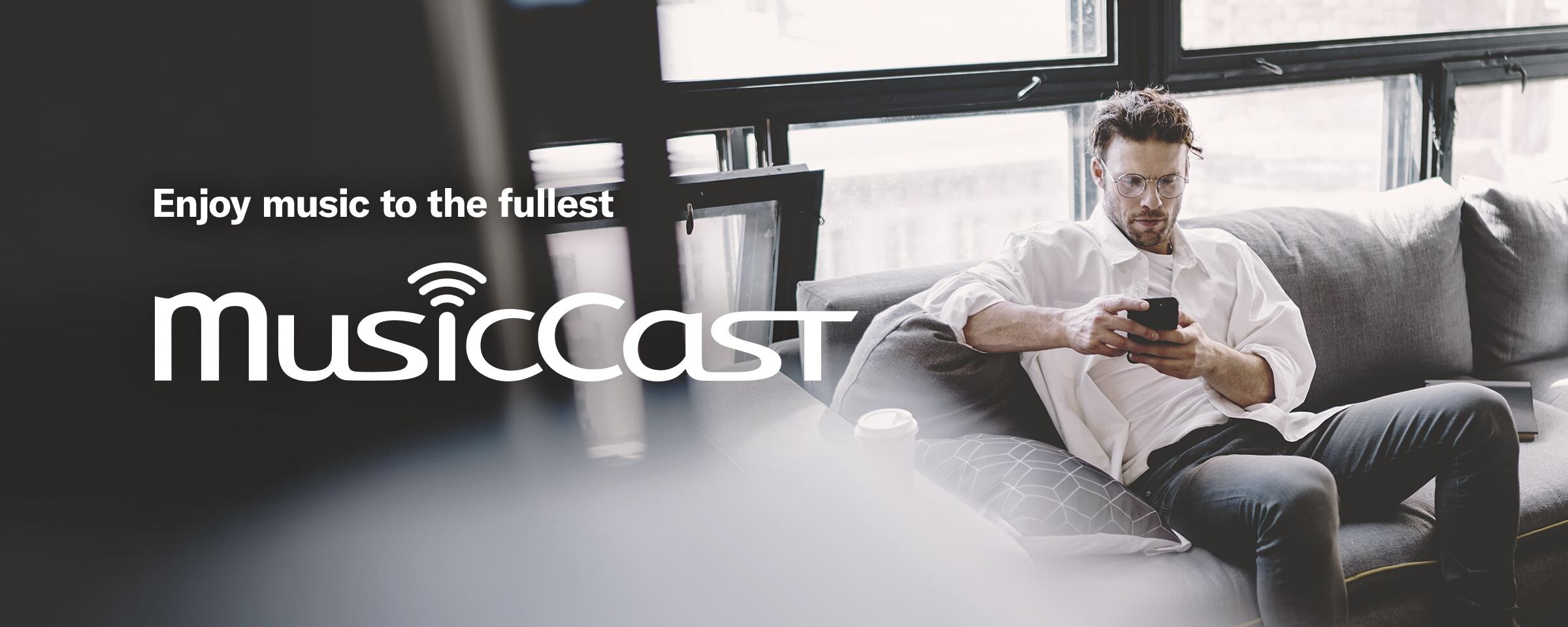 Banner, MusicCast - Enjoy music to the fullest