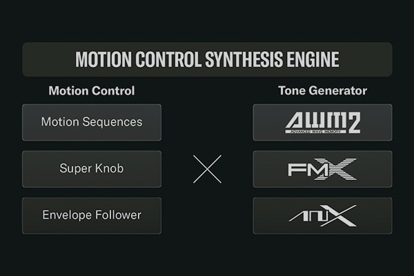 MOTION CONTROL SYNTHESIS ENGINE構成説明画像