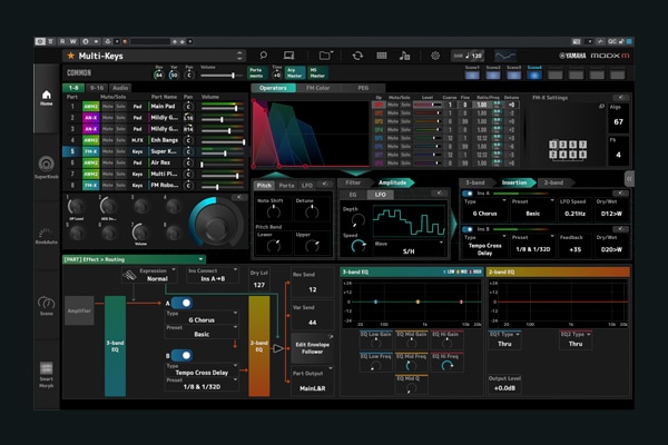 EXPANDED SOFTSYNTH PLUGIN (ESP) for MODX M説明画像