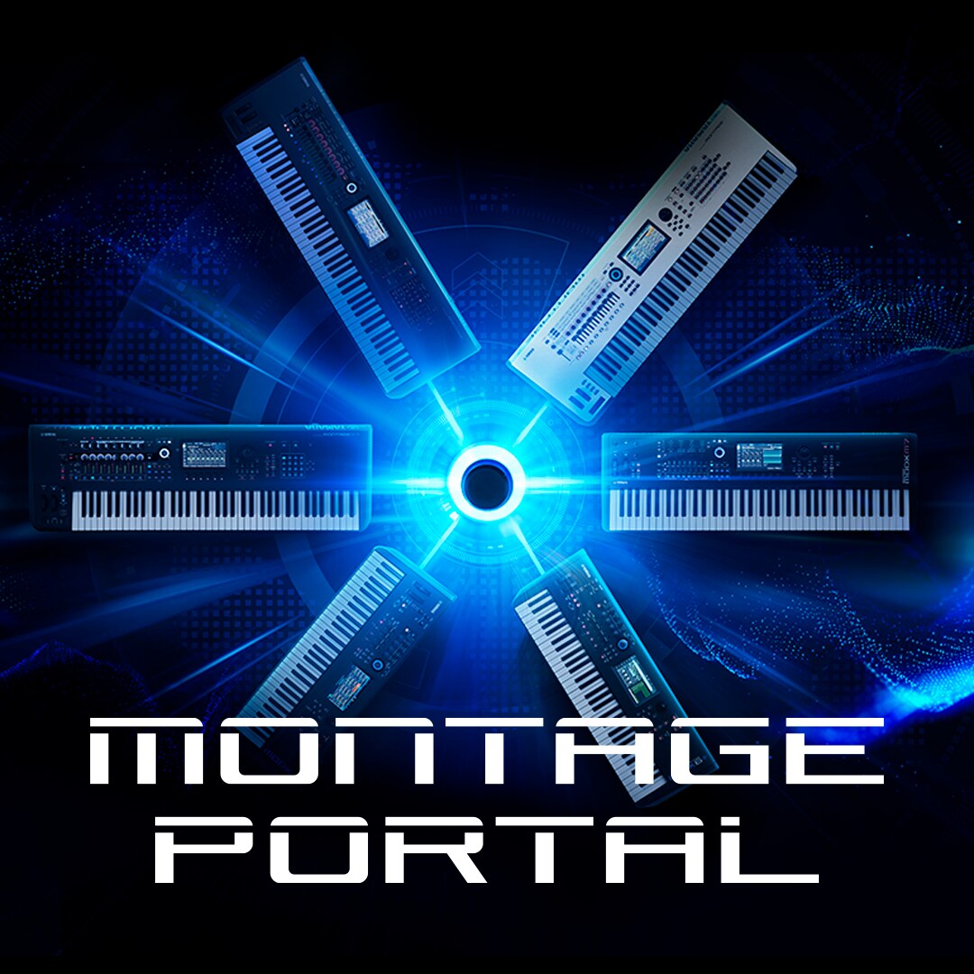 Yamaha MONTAGE PORTALを確認する