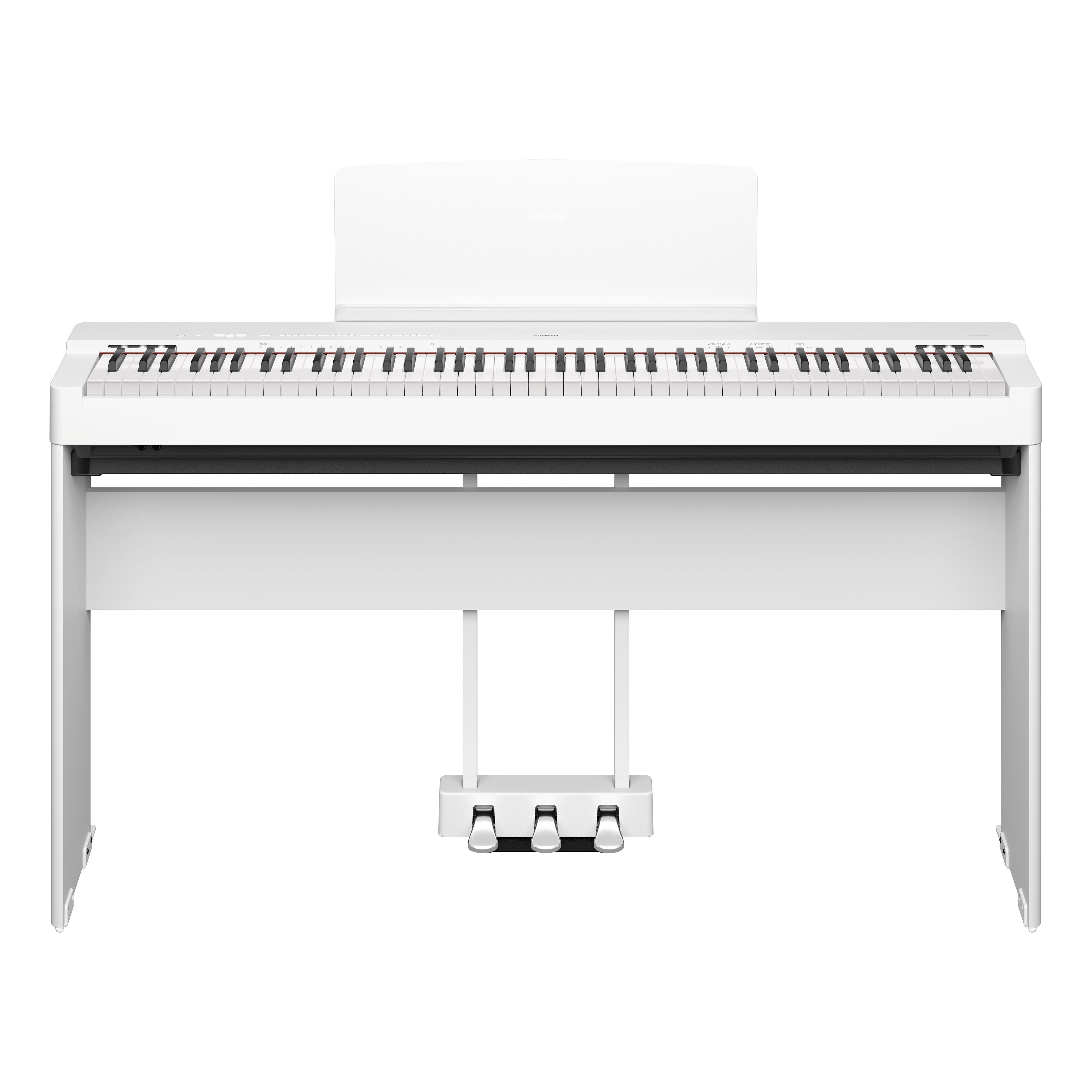 ヤマハ 電子ピアノ P-225WH Pシリーズ 88鍵盤 本格的タッチ感