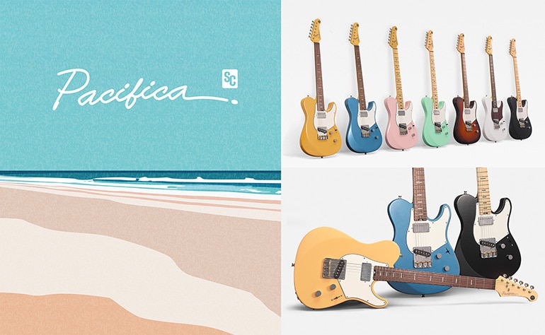 Pacifica SC Professionalのカラーコンセプトについてのビジュアル説明