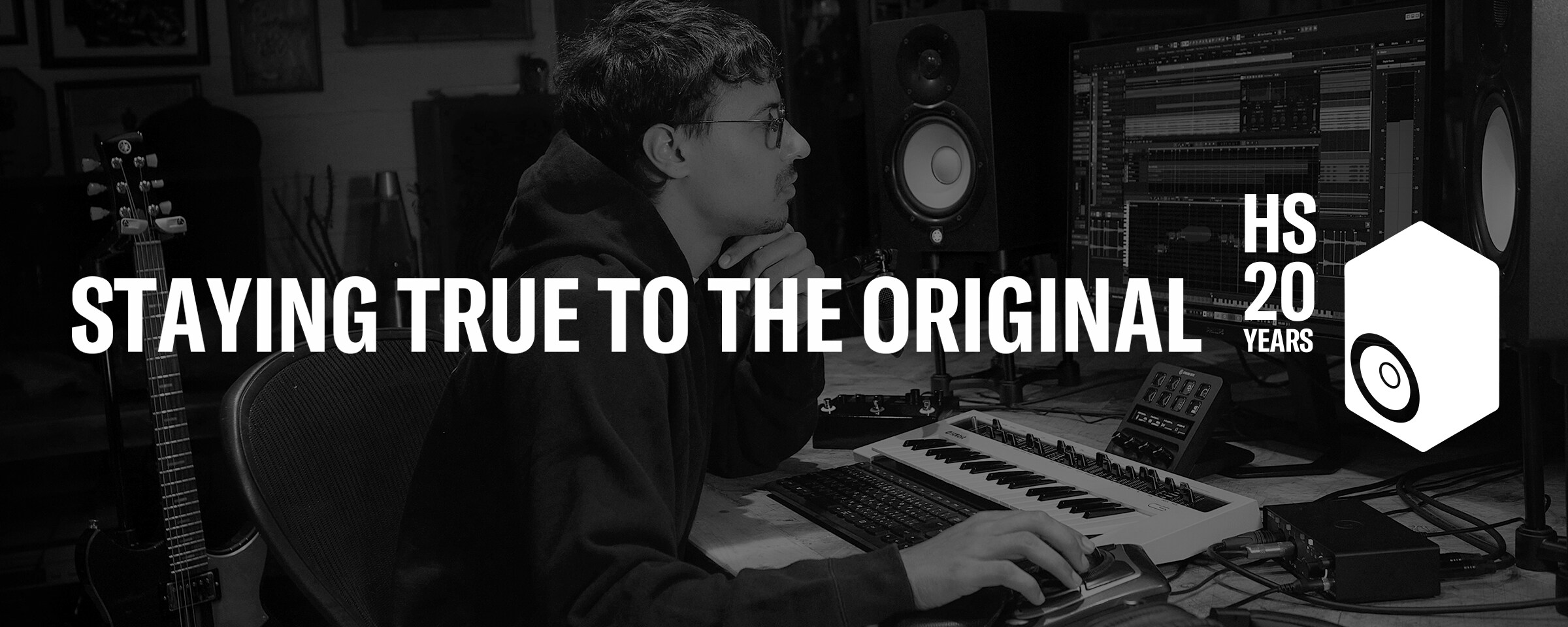 「追求し続けてきたのは、“原音忠実”」HSシリーズ20周年記念バナー