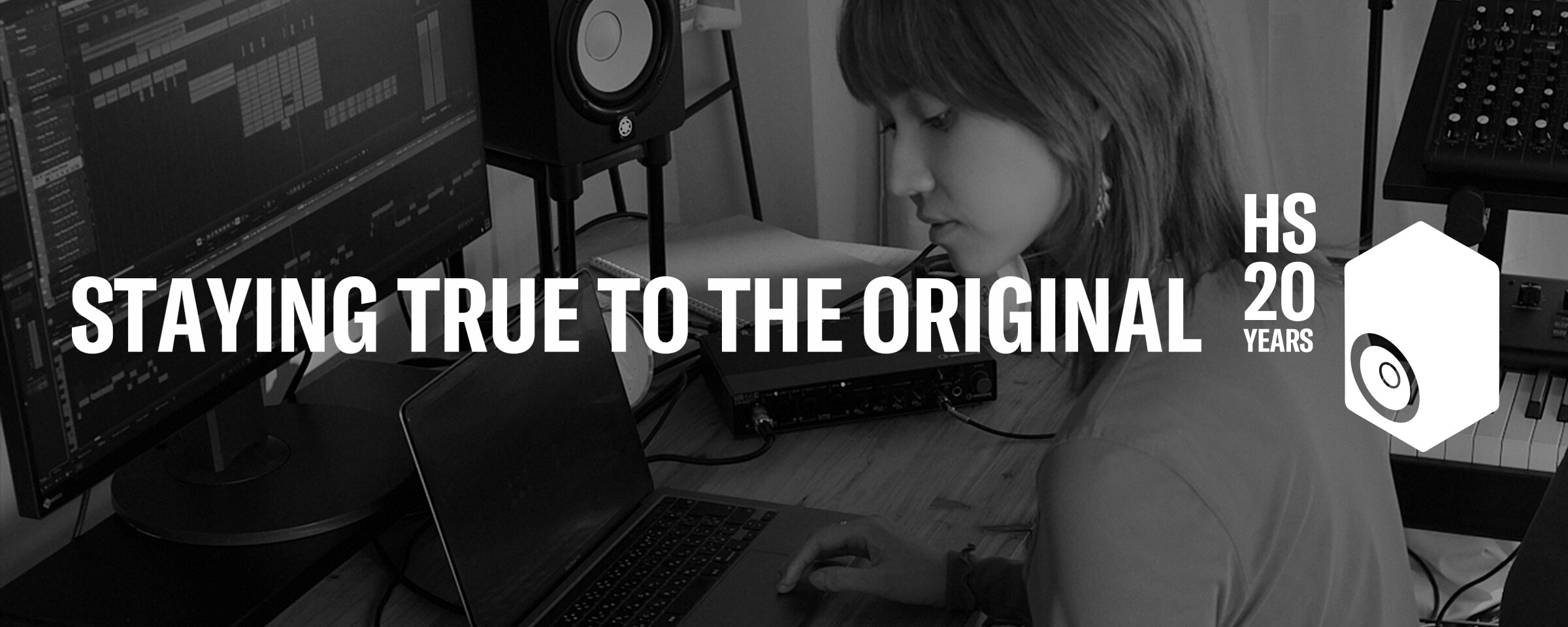 「追求し続けてきたのは、“原音忠実”」HSシリーズ20周年記念バナー