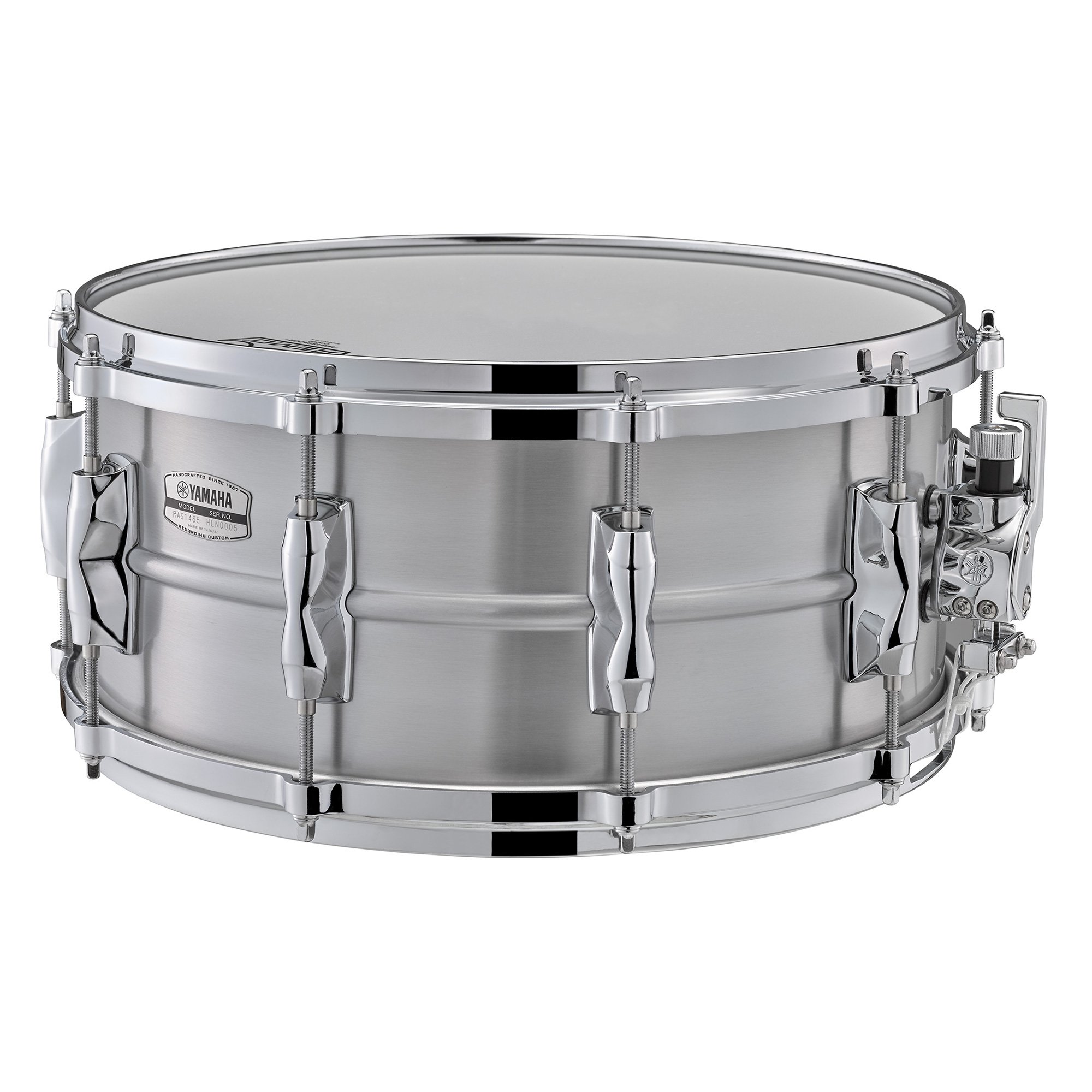 Recording Custom Aluminum Snare Drums - スネアドラム  - ヤマハ