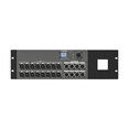Yamaha I/O Rack RUio1608SB-D(ラックマウントキット装着時)