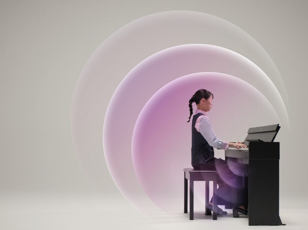 ARIUSから音が広がる様子