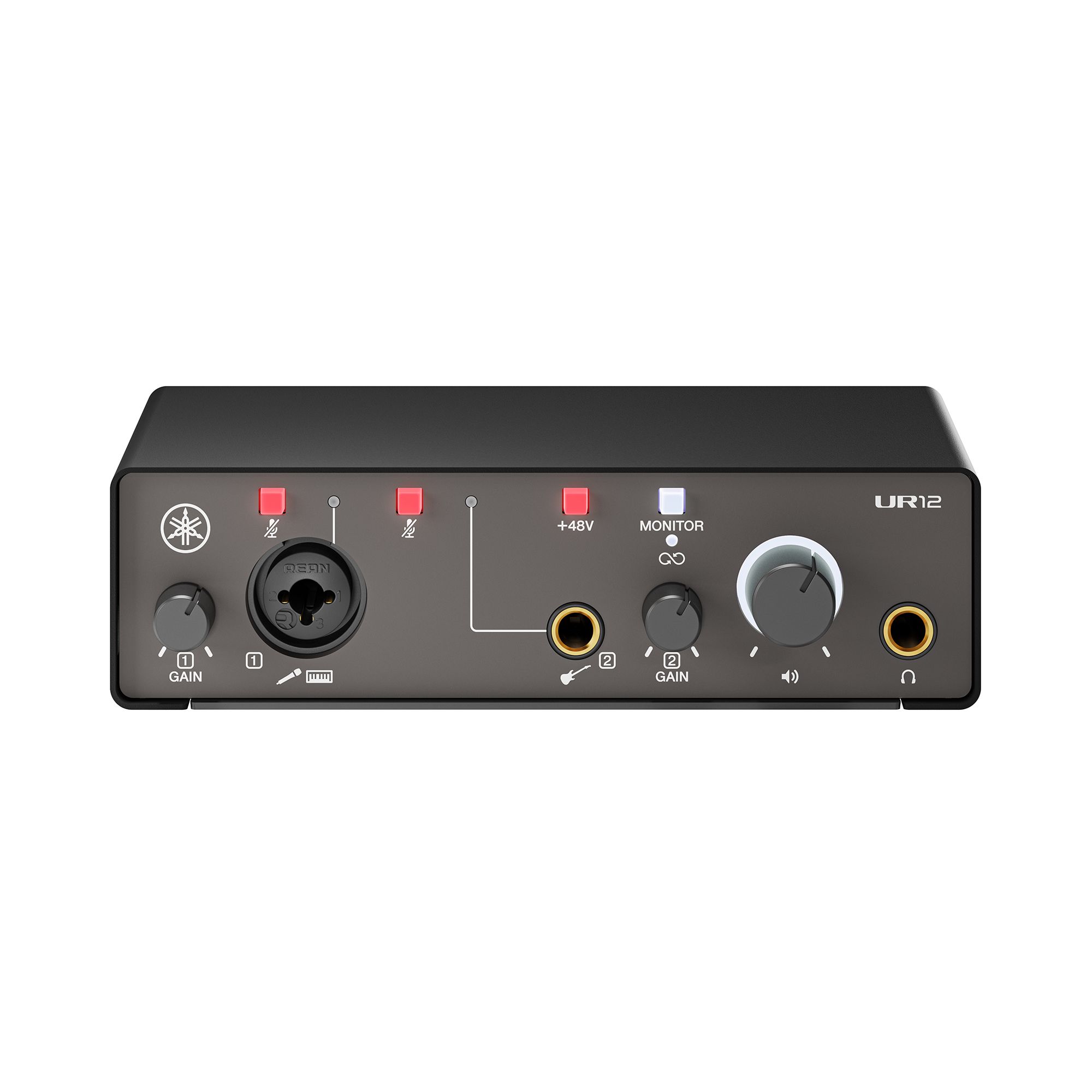 USB-C UR12-MK3 Yamaha USB MK3 UR12 Yamaha DTM・DAW Audio Sweetwater | Black - Interface DTM・DAW