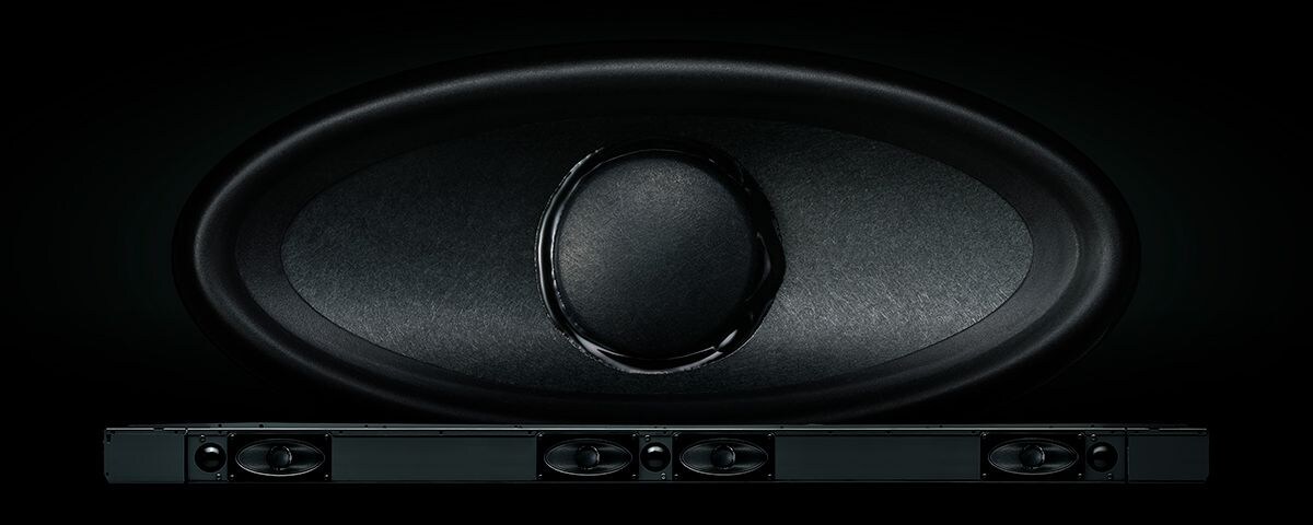 SR-X90A アイシェイプド・オーバル・スピーカーのアップ画像