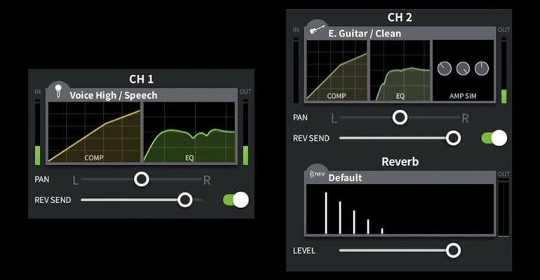 Yamaha AG03: Studio quality zero-latency DSP effects to shape your sound like a pro