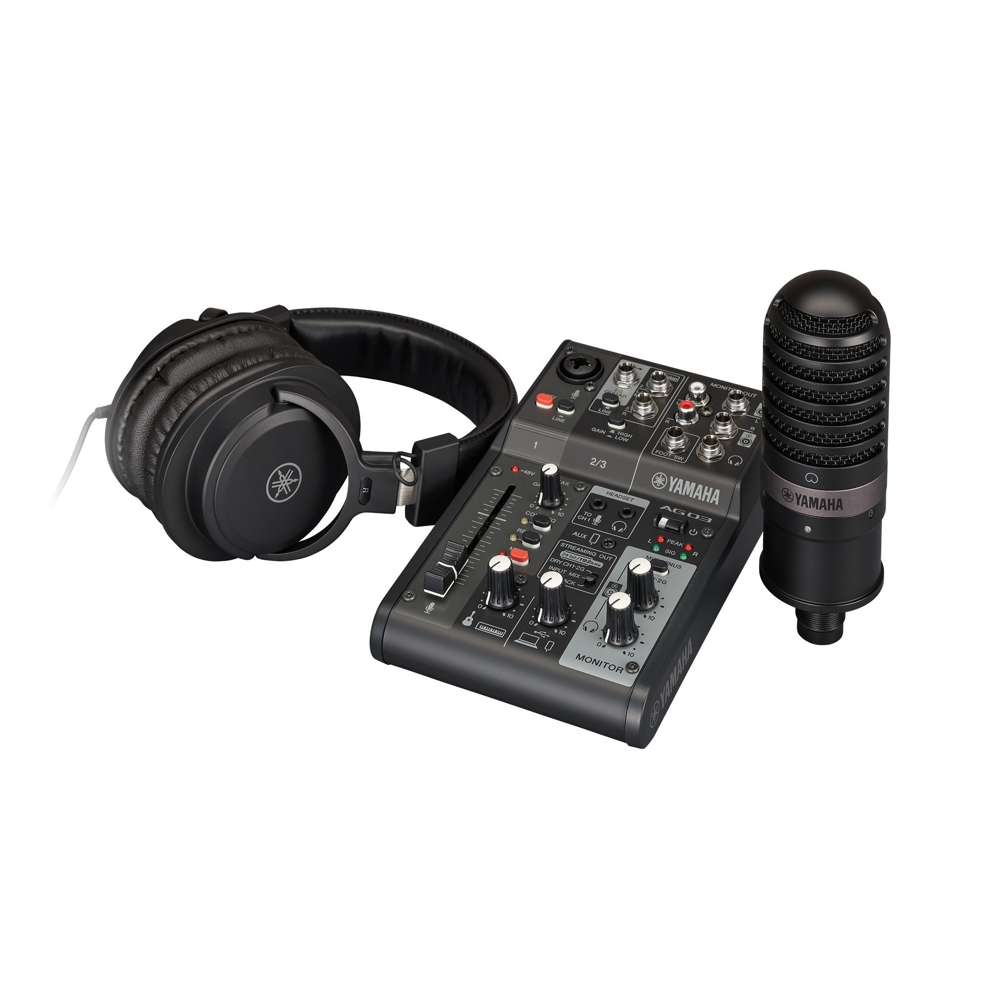 最高級 AG03MK2 Live Streaming Mixer ブラック レコーディング/PA機器