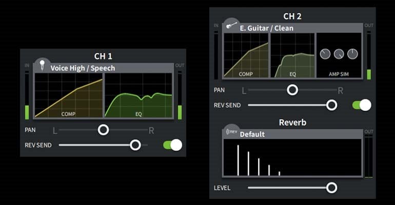 Yamaha AG06MK2: Studio quality zero-latency DSP effects to shape your sound like a pro