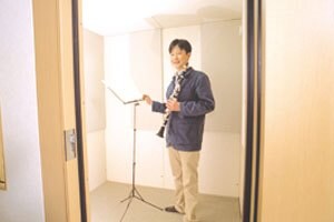 クラリネット奏者 赤坂達三