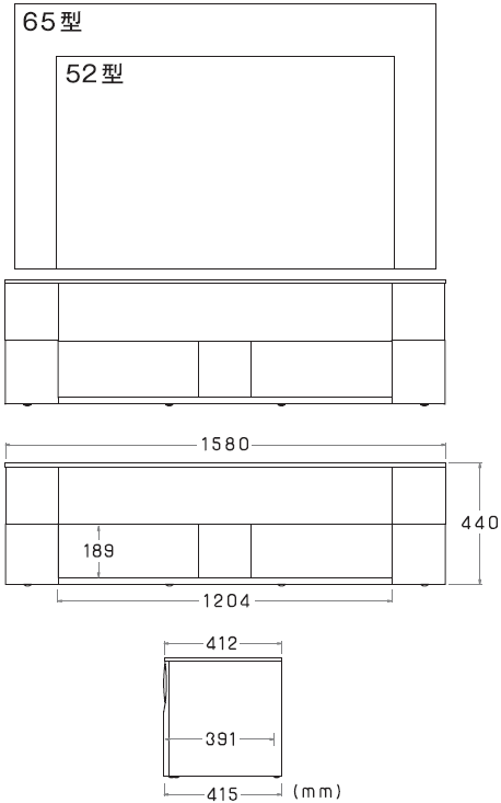 YSP-LC5100本体寸法図