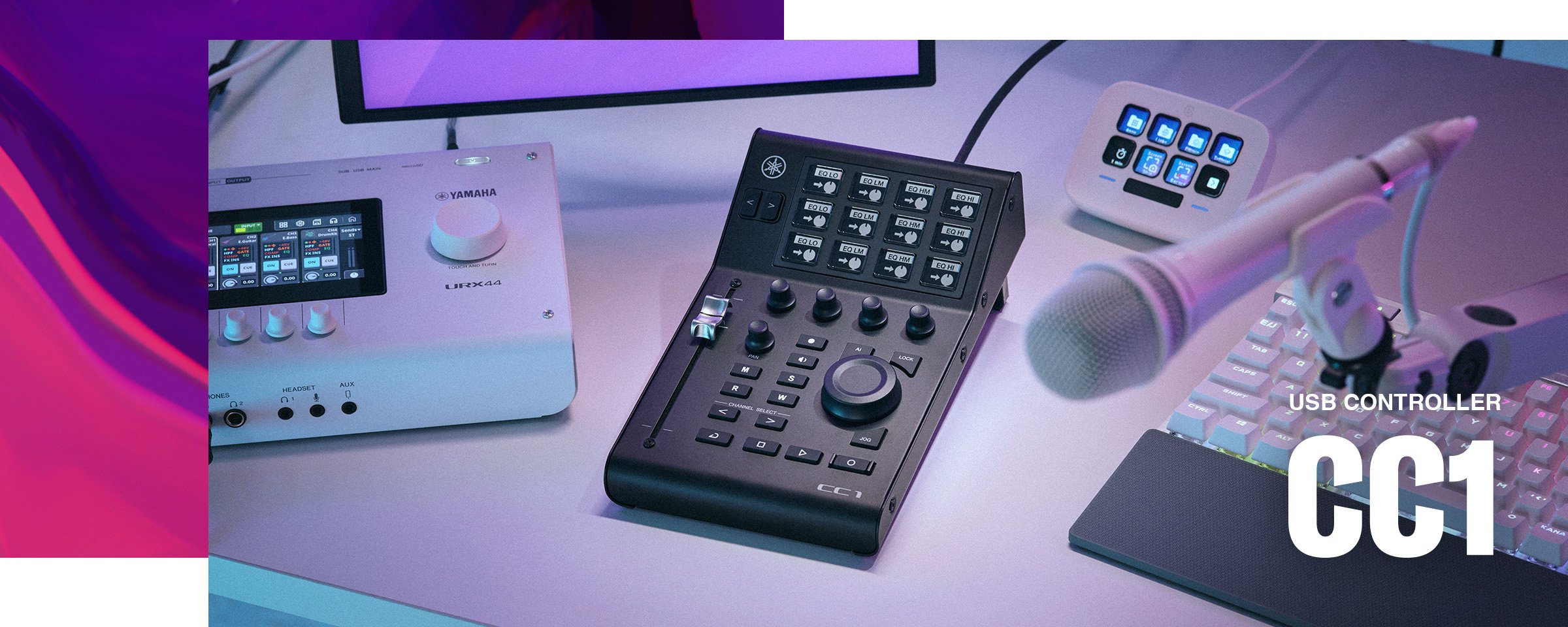 YAMAHA / CC1 =USB Controller= ｜ SMITHS Digital Musical Instruments