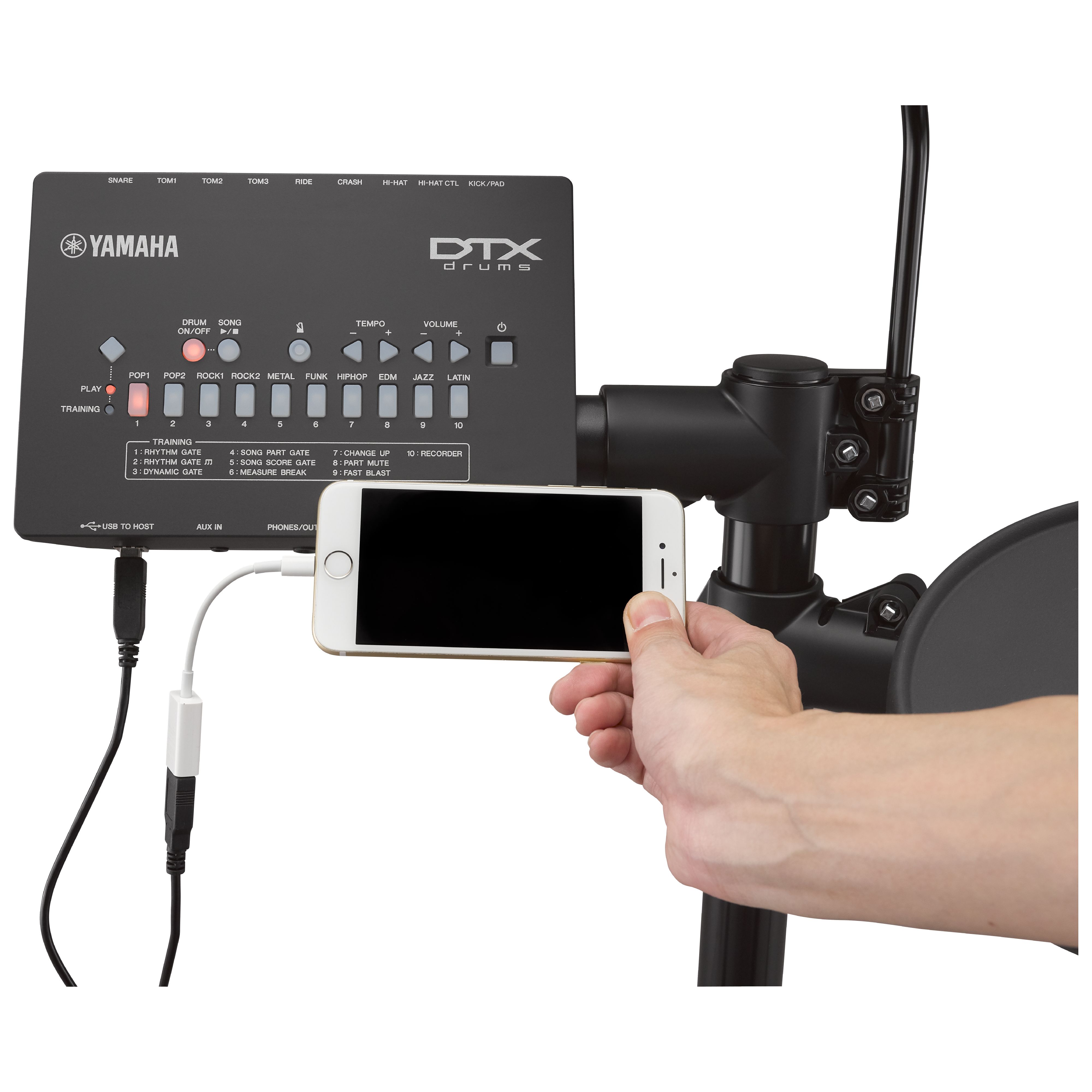 ヤマハ | DTX402 シリーズ - 電子ドラムセット - 製品情報