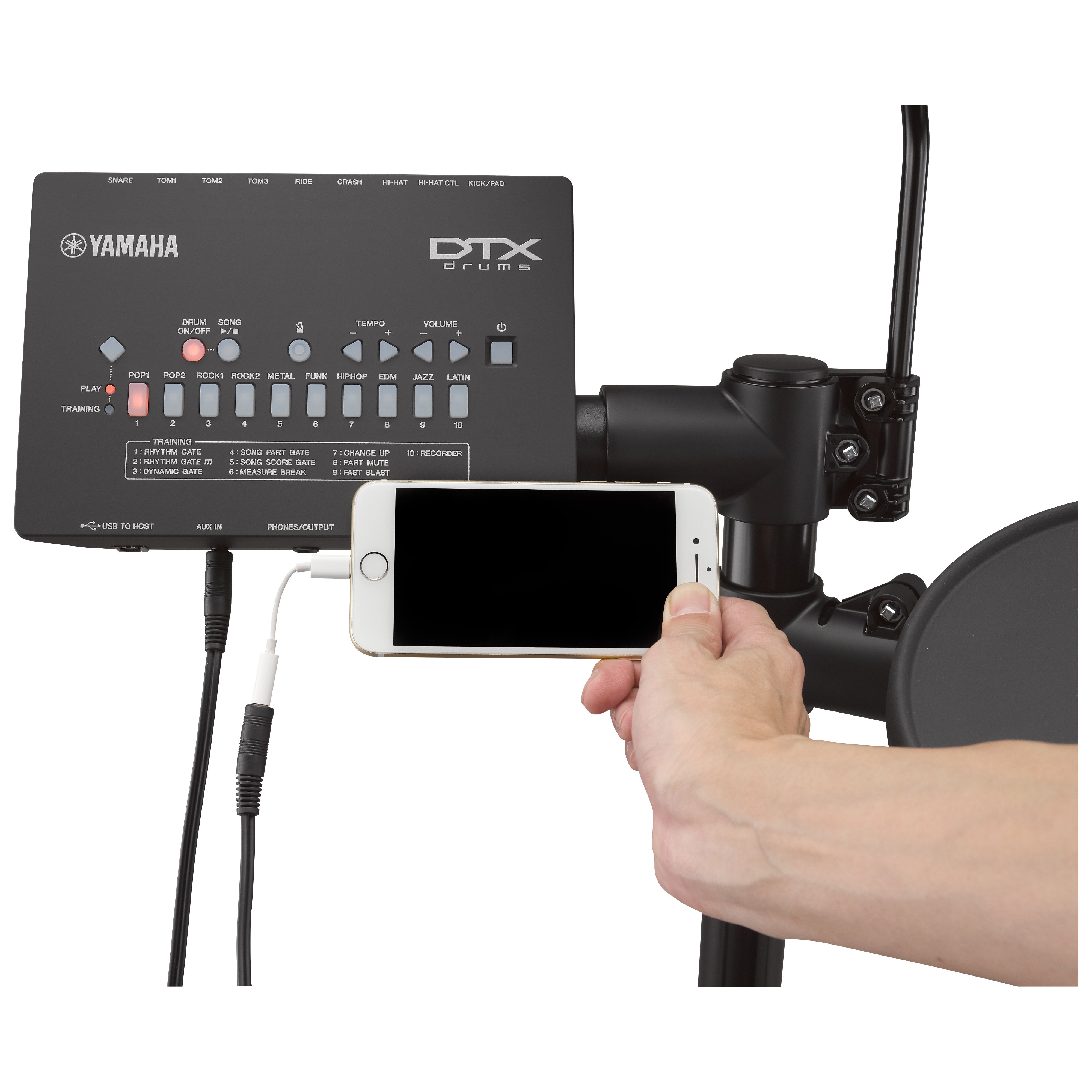 ヤマハ | DTX402 シリーズ - 電子ドラムセット - 製品情報