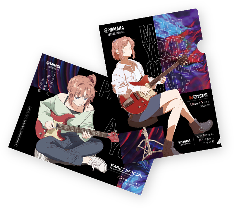 オリジナルA4クリアファイル