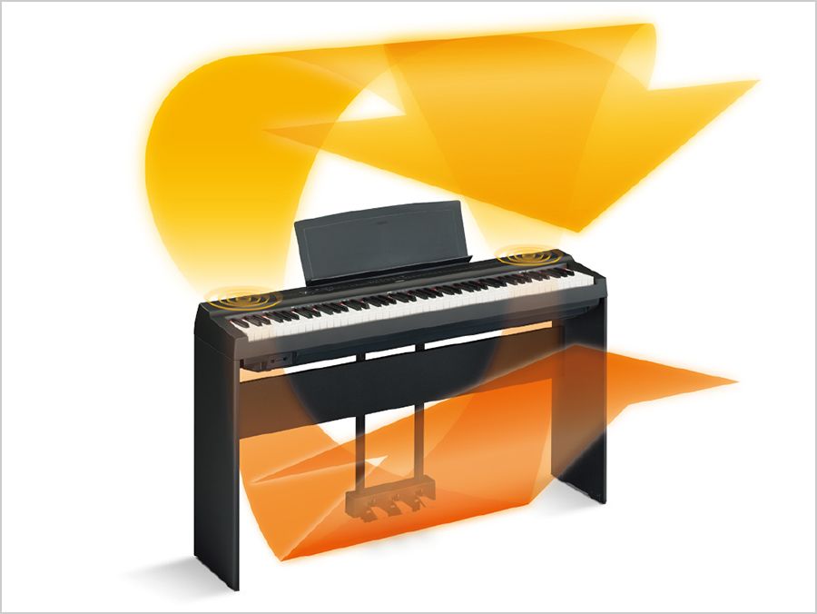 保証付)ヤマハP121　電子ピアノ-