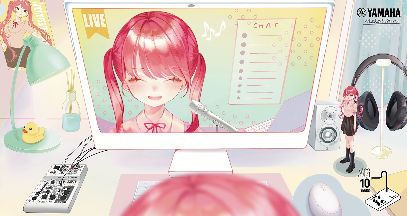 ケビンばやし先生イラスト