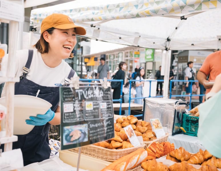 過去のパン天国の様子