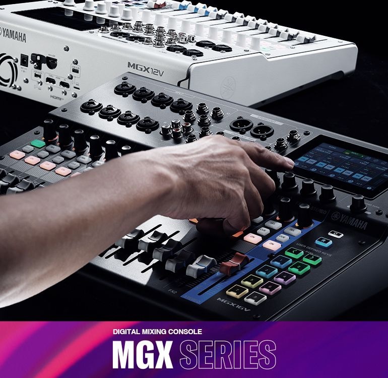 Yamaha Digital Mixing Console MGX Series