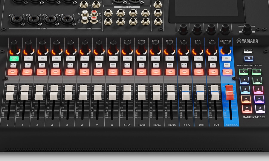 Yamaha MGX16: パワー、性能、そして柔軟性